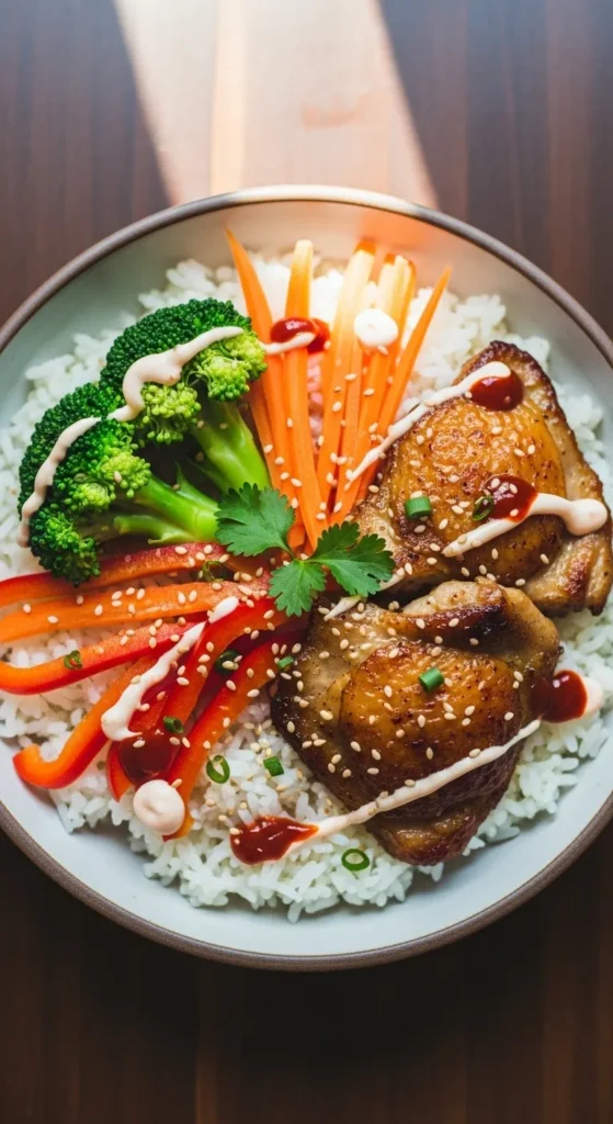 Chicken Thigh Rice Bowl