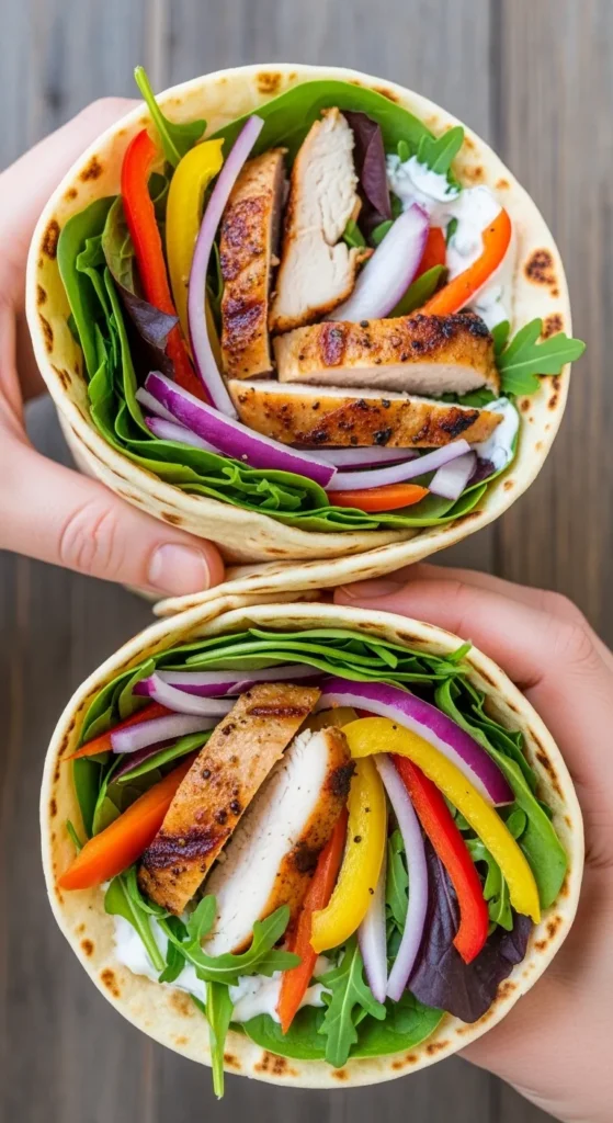 Chicken Thigh Wraps