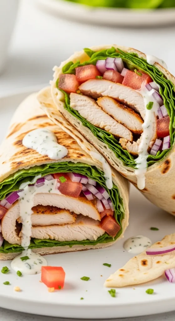 Chicken Thigh Wraps