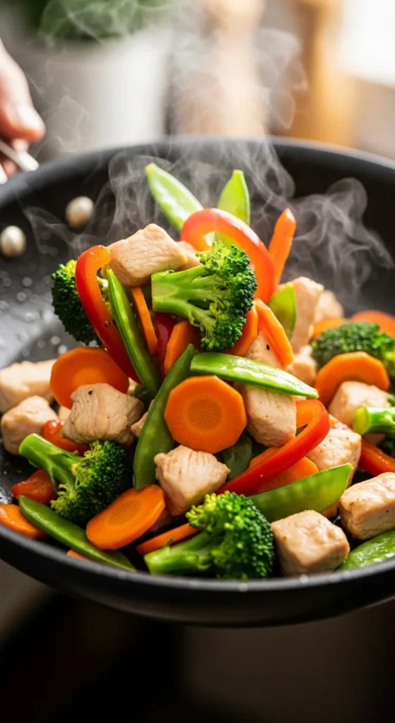 Chicken and Vegetable Stir Fry