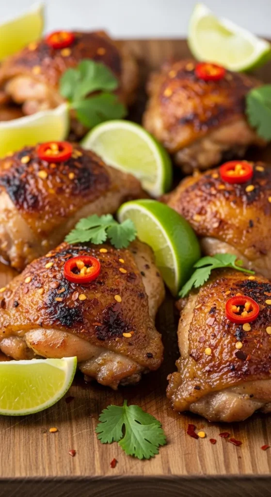 Chili Lime Chicken Thighs