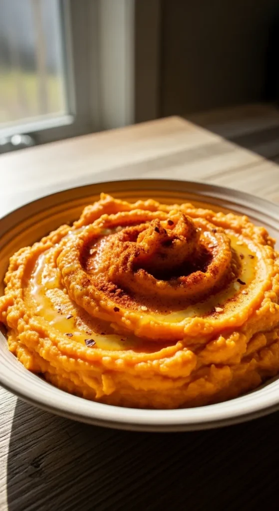 Chipotle-Lime Mashed Sweet Potatoes