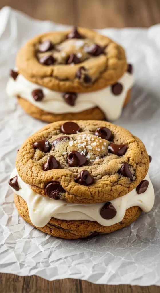 Chocolate Chip Cookie Sandwiches