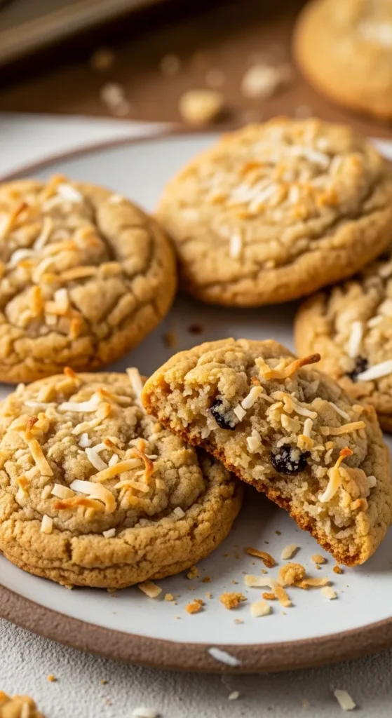 Chocolate Chip Cookies with Coconut