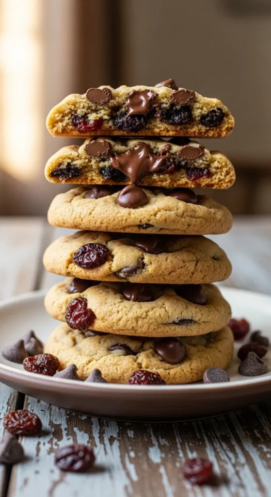 Chocolate Chip Cookies with Dried Fruit