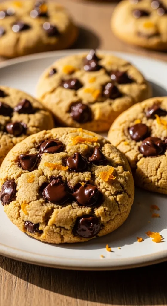 Chocolate Chip Cookies with Orange Zest