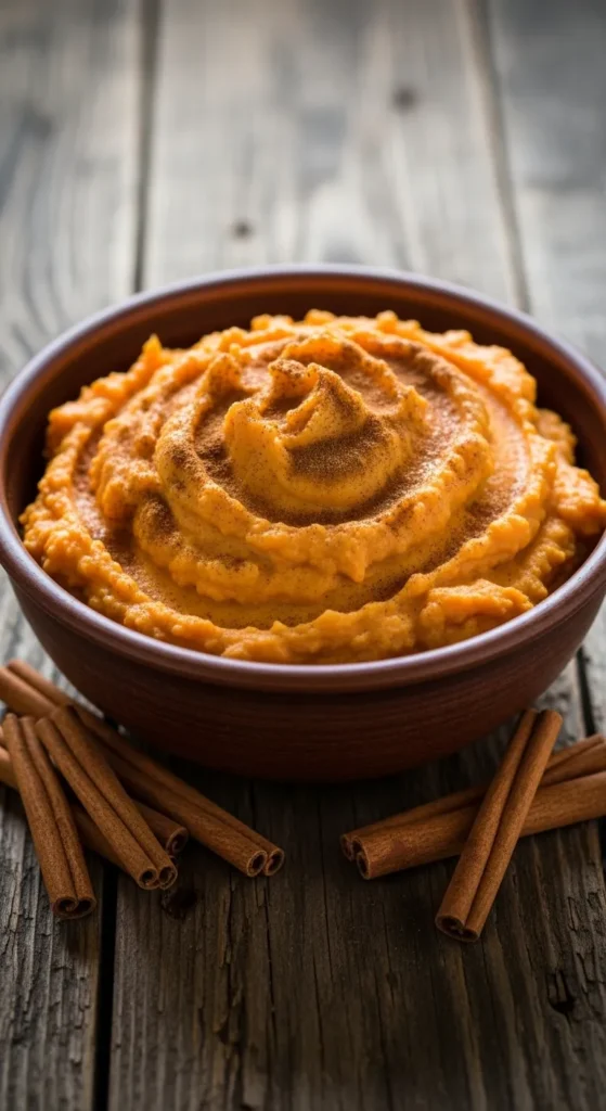 Cinnamon-Spiced Sweet Potato Mash