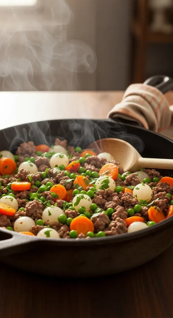 Classic Beef and Veggie Skillet