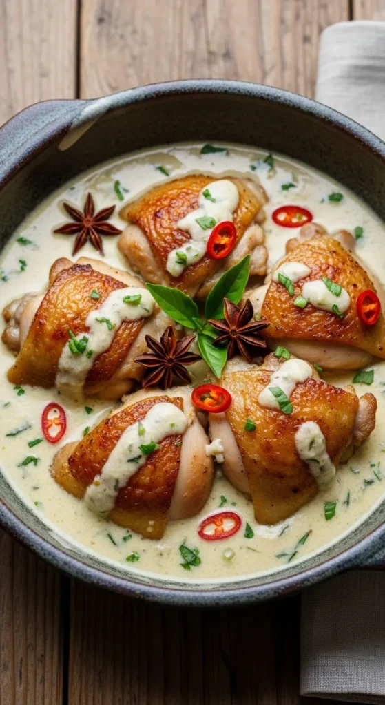 Coconut Milk Chicken Thighs