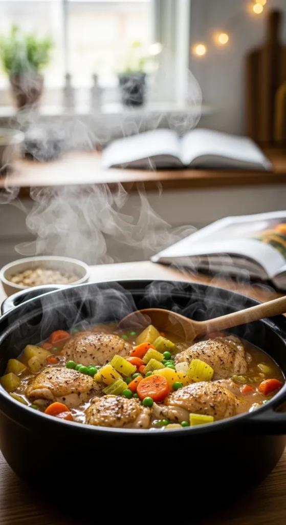 Cozy Chicken Stew with Thighs