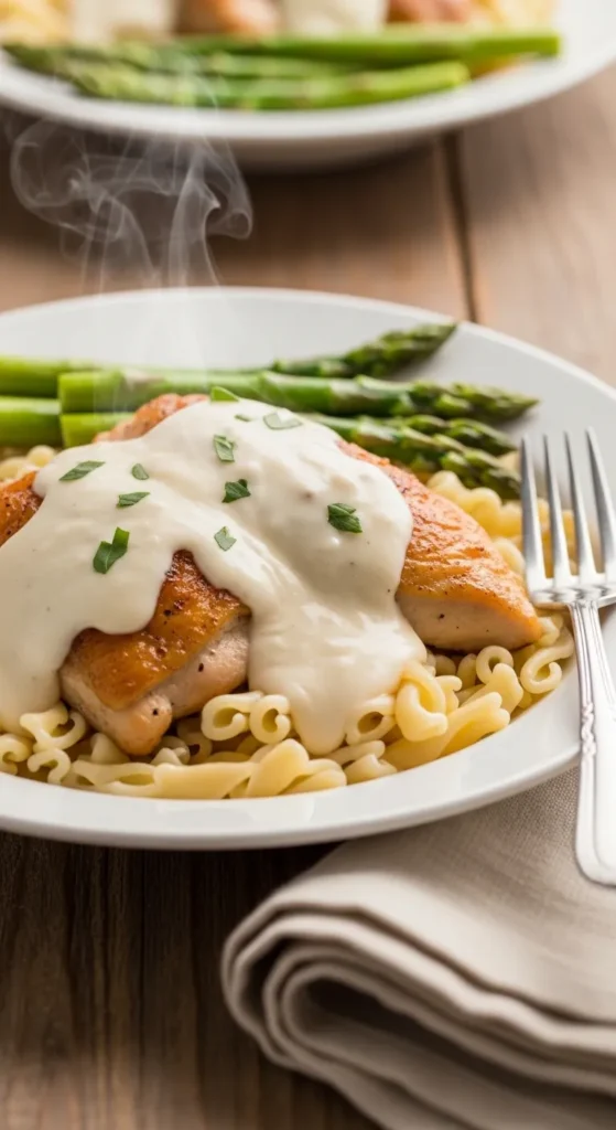 Creamy Garlic Chicken Thighs