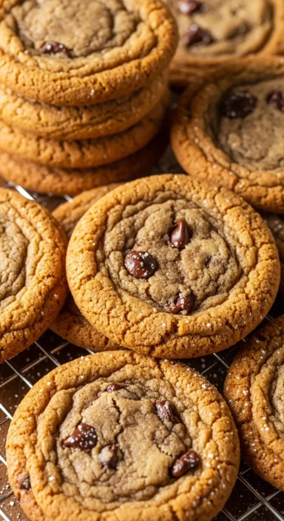 Crispy Edge Chocolate Chip Cookies