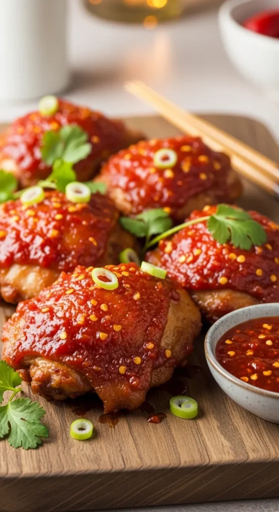  Garlic Chili Chicken Thighs
