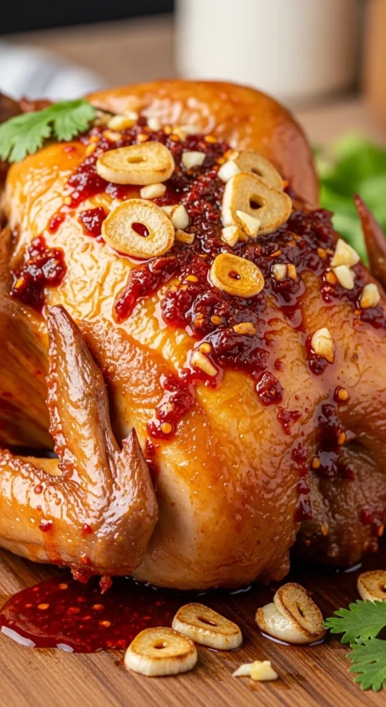 Garlic Chili Oil Chicken Bowl