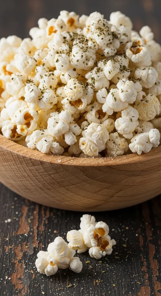 Garlic Parmesan Popcorn