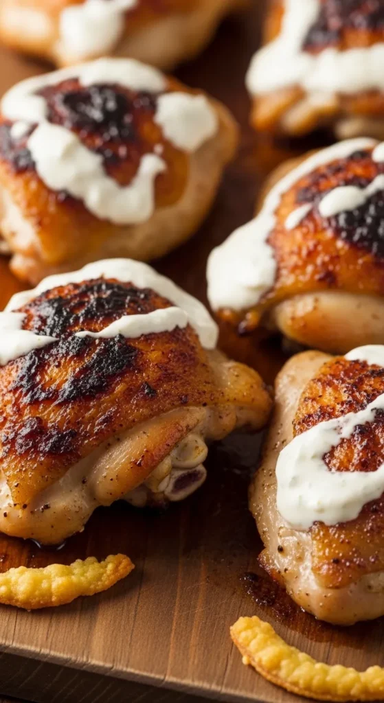 Garlic Yogurt Chicken Tray