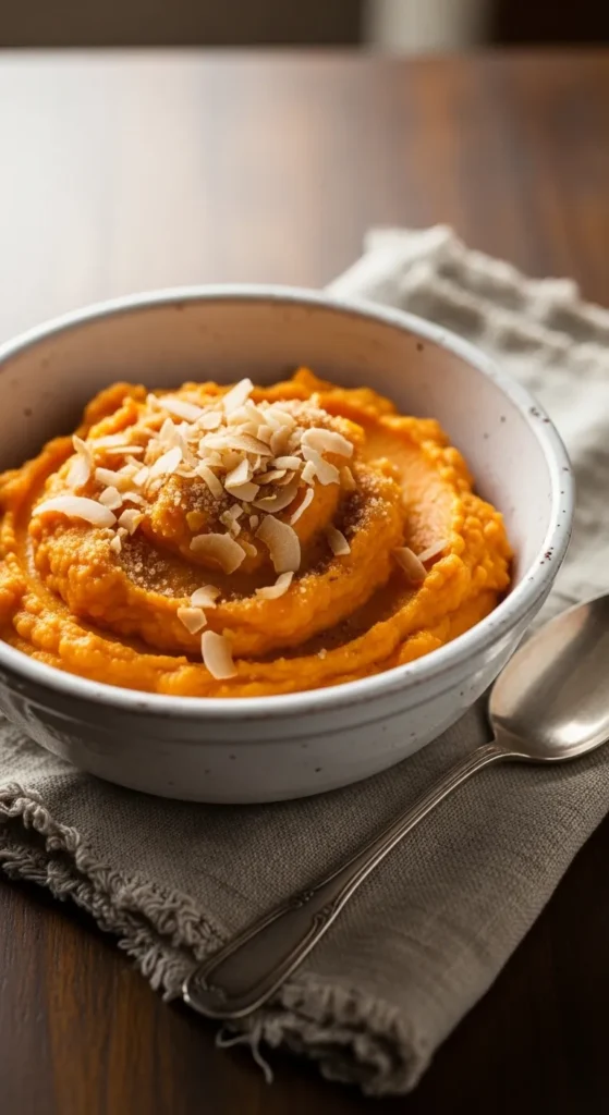 Gingerbread-Spiced Sweet Potato Mash
