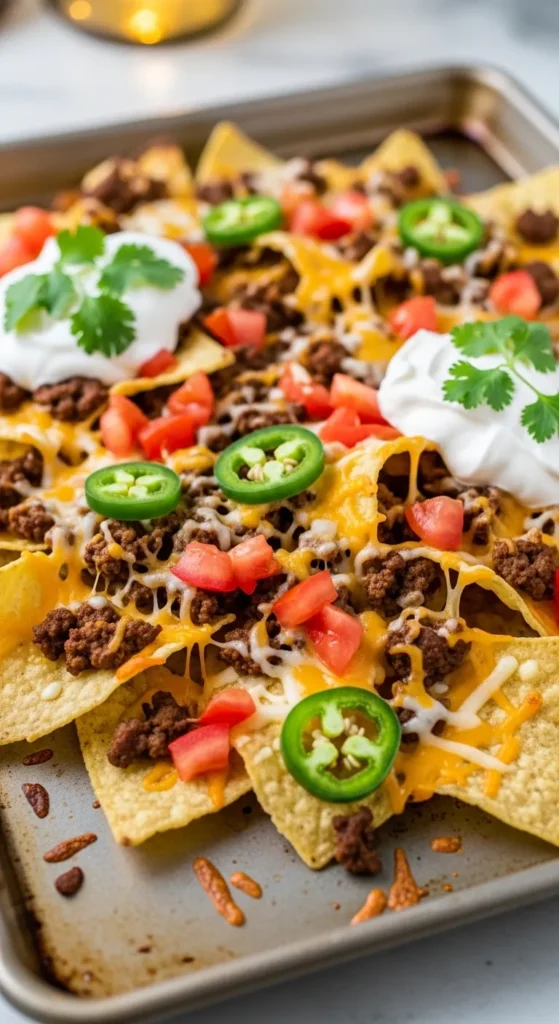 Ground Beef Nachos