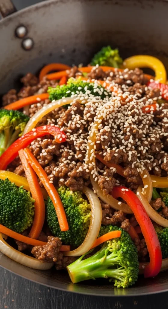 Ground Beef Stir-Fry