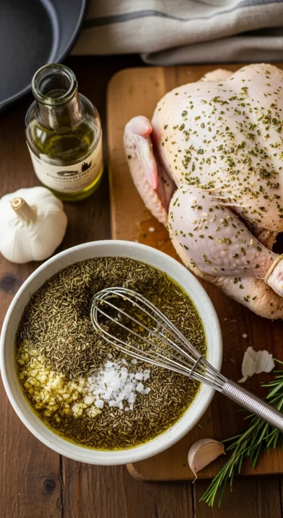 Herb Marinated Chicken Thighs