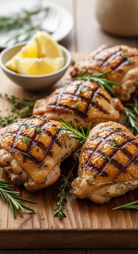 Herb Roasted Chicken Thighs