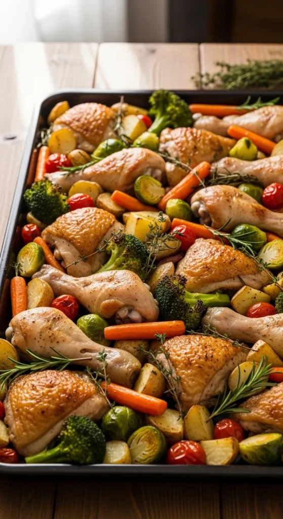 Herb Roasted Chicken and Veggies
