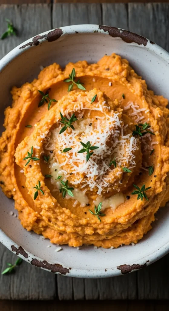 Herb and Parmesan Mash