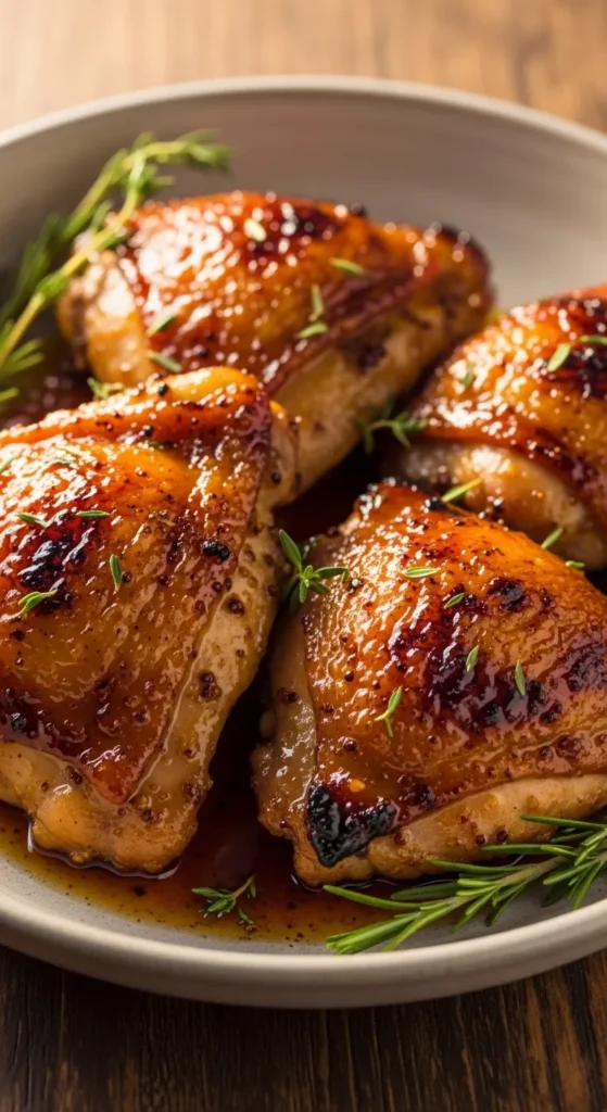 Honey Mustard Chicken Thighs