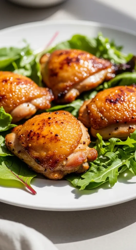 Honey Mustard Light Chicken Thighs