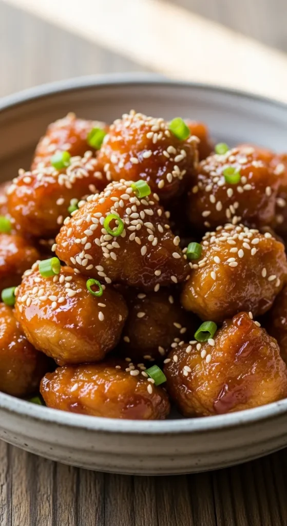 Honey Soy Chicken Bites