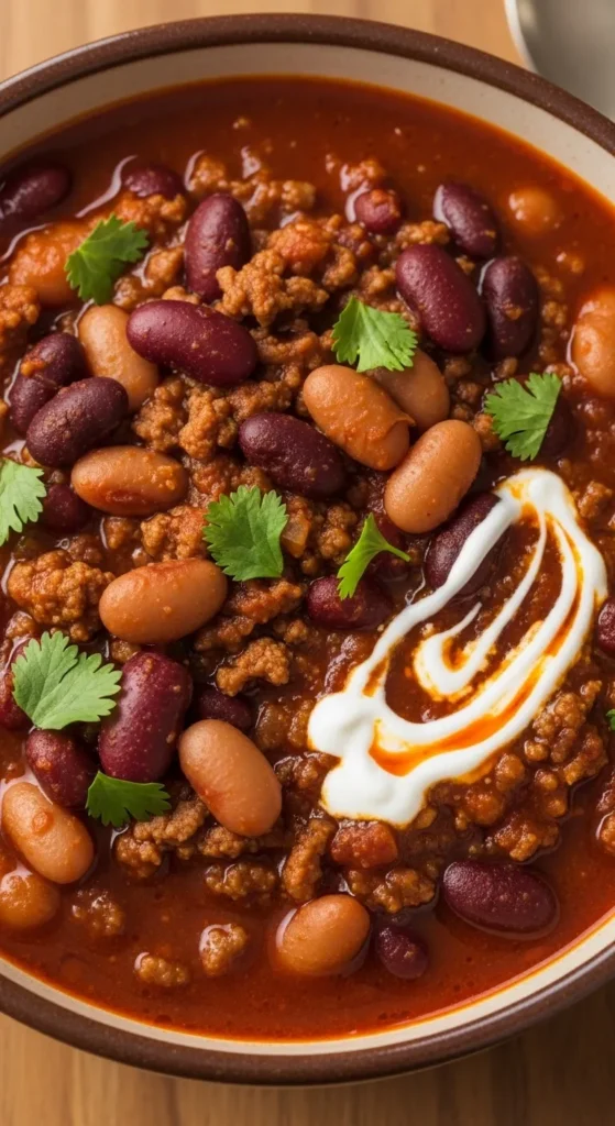 Light Beef Chili