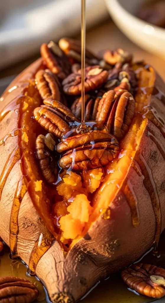 Maple Pecan Sweet Potato