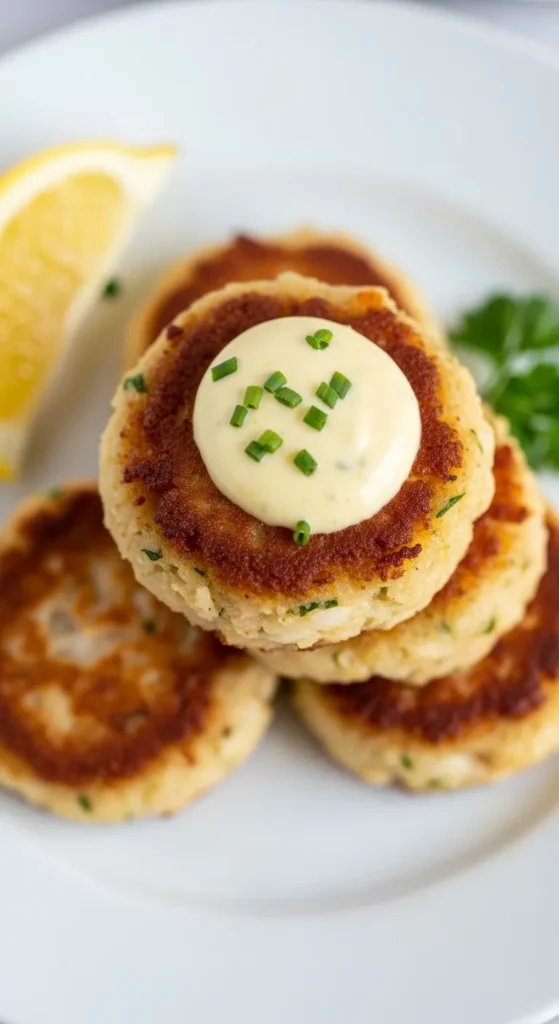 Mini Crab Cakes (or Veggie Alternative)