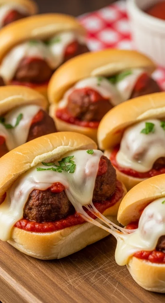  Mini Meatball Sliders