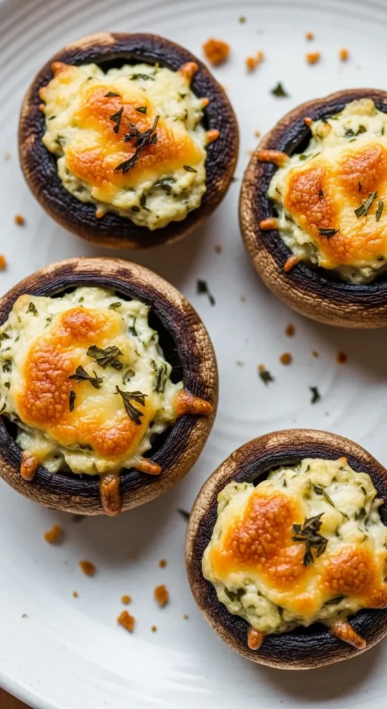 Mini Stuffed Mushrooms