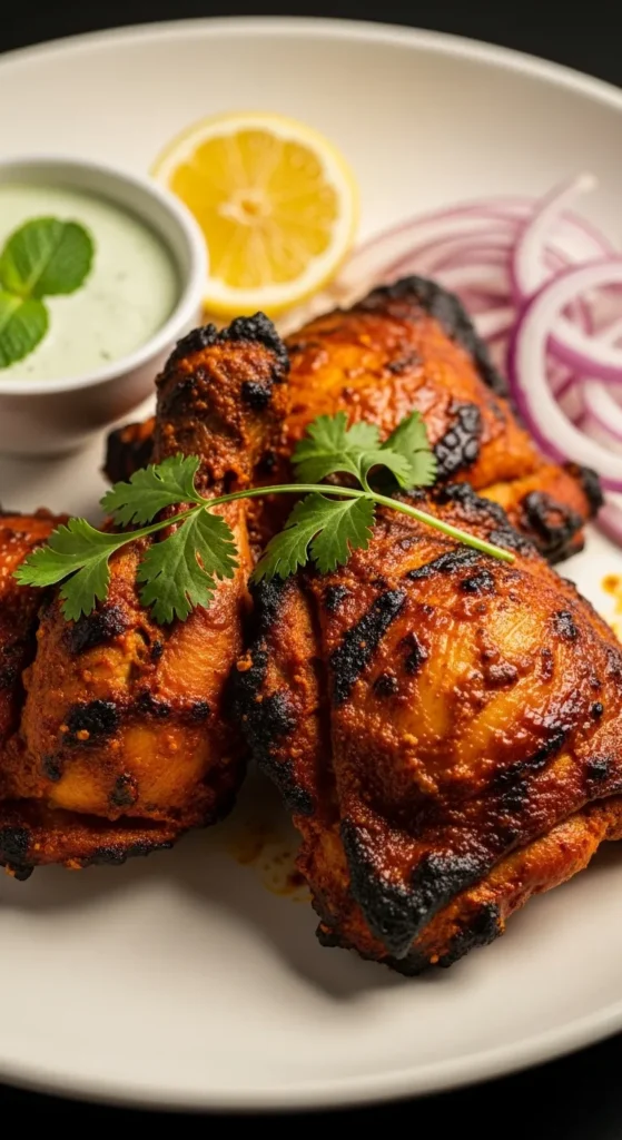Oven-Baked Tandoori-Style Chicken Thighs
