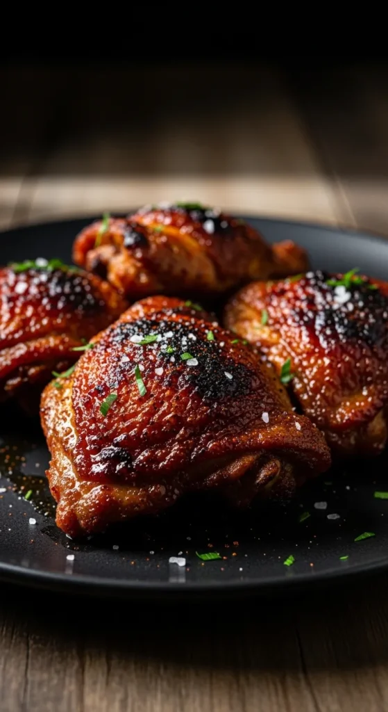 Paprika Crispy Chicken Thighs