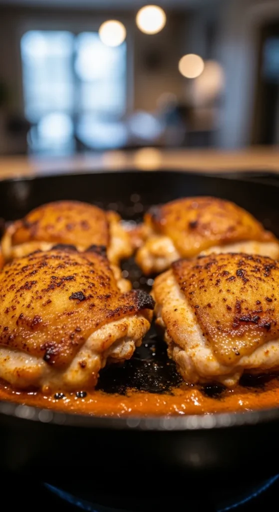 Paprika Yogurt Skillet Chicken