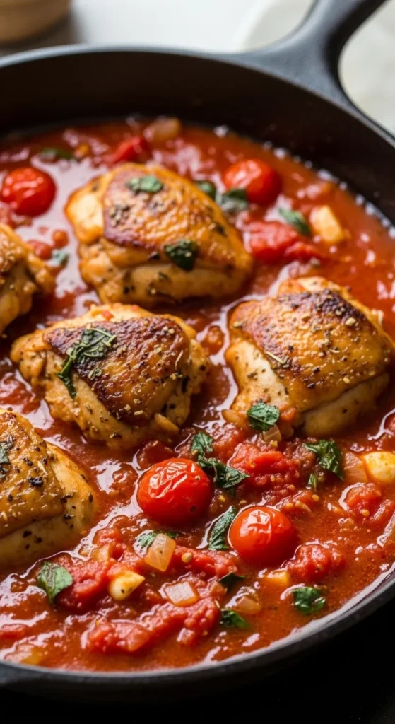 Simple Tomato Chicken