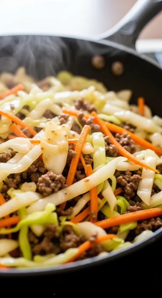  Skillet Beef and Cabbage Stir-Fry