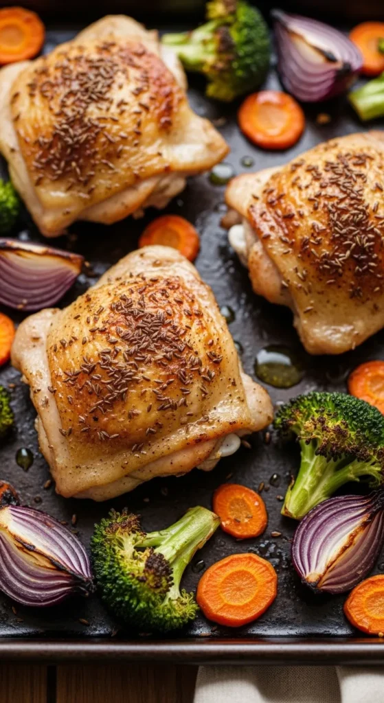 Smoky Cumin Chicken Tray