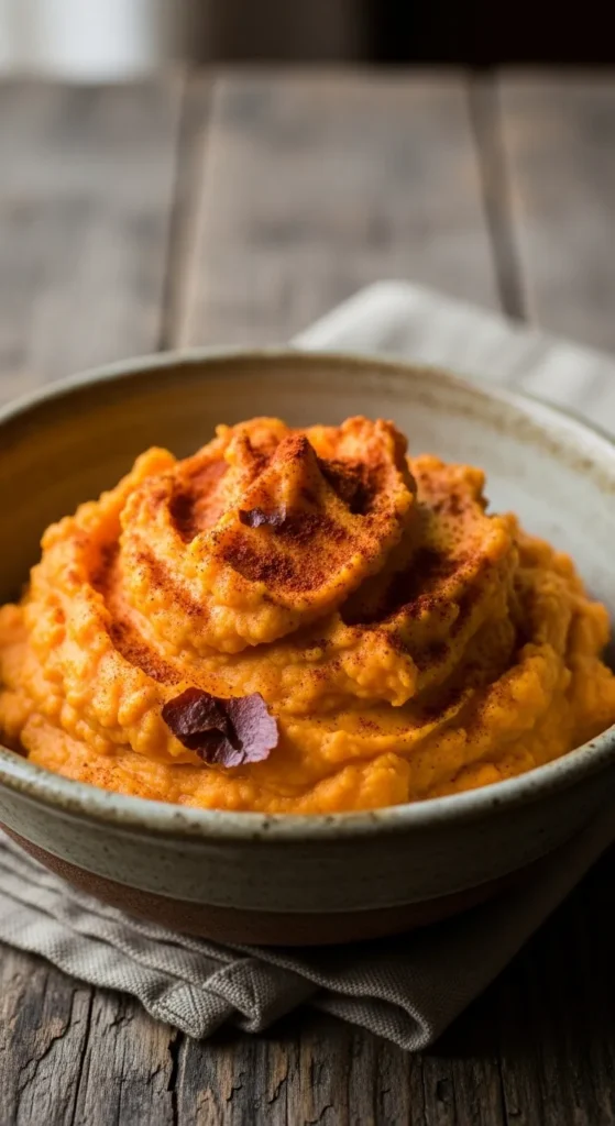 Smoky Paprika Mashed Sweet Potatoes