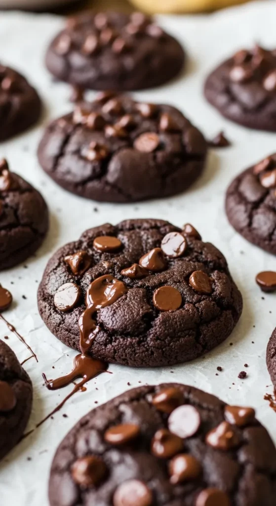 Soft Molasses Chocolate Chip Cookies