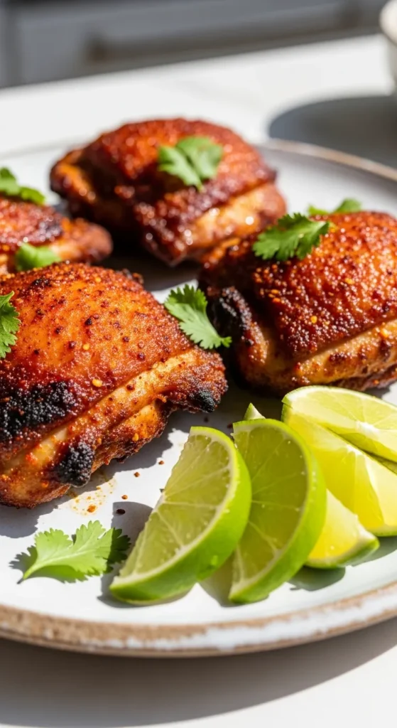 Spicy Chili Lime Chicken Thighs