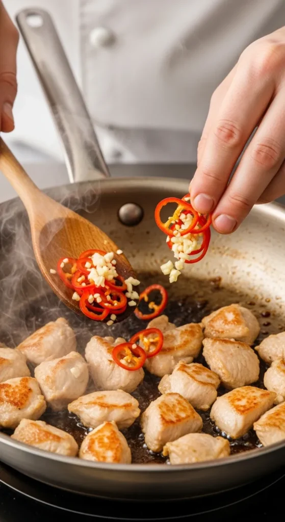 Spicy Garlic Chicken Bowl