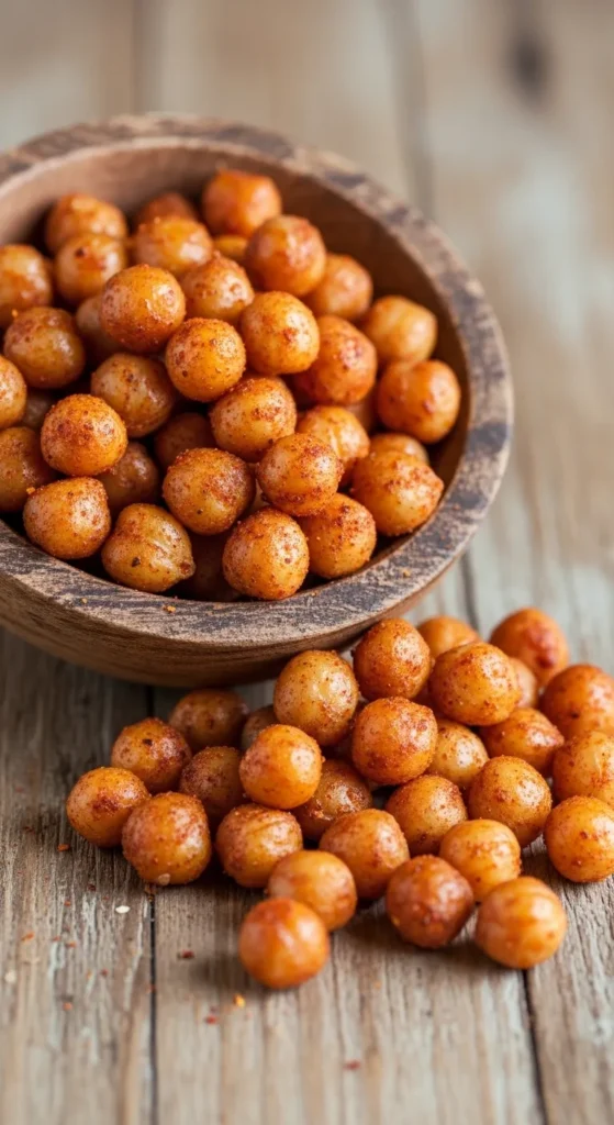 Spicy Roasted Chickpeas