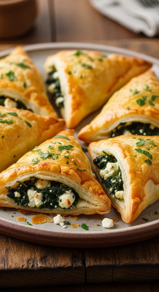 Spinach and Feta Puffs