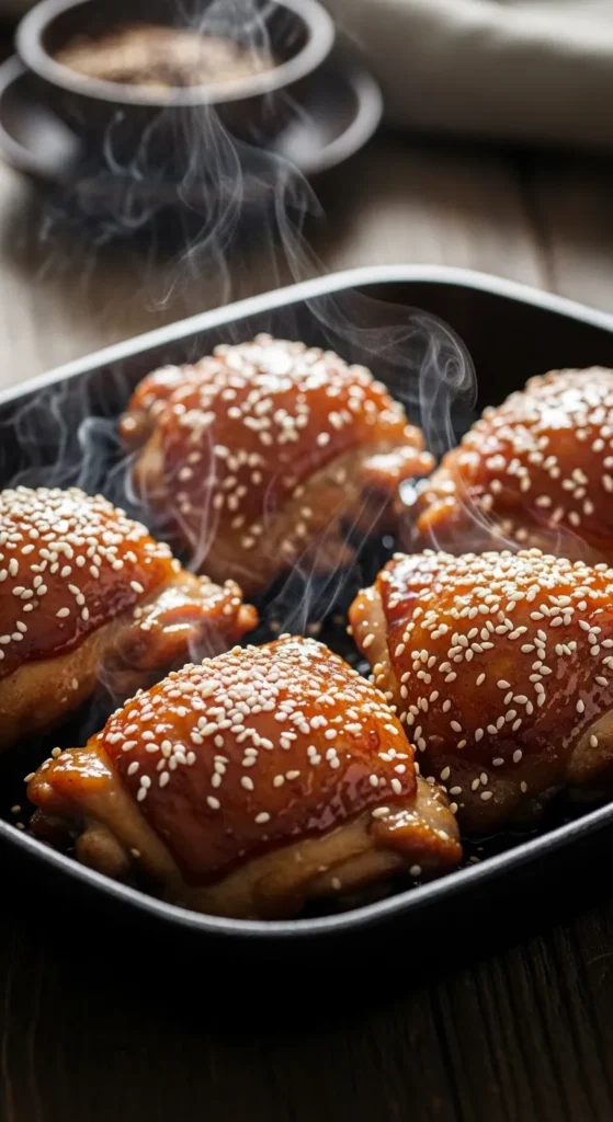 Sticky Soy Ginger Chicken