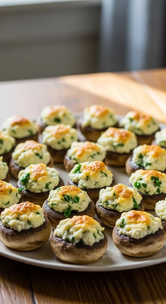  Stuffed Mushrooms