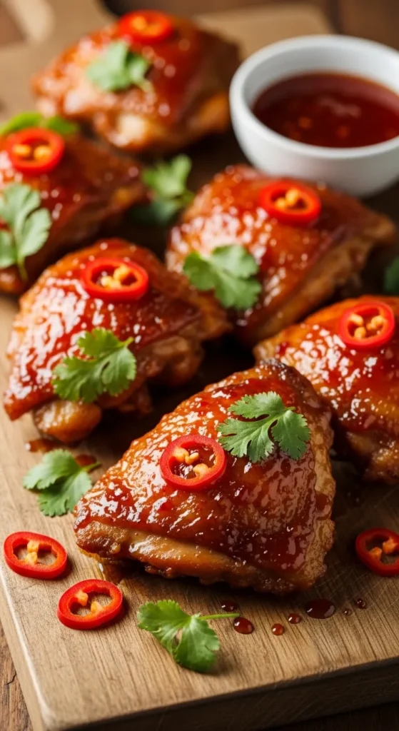 Sweet Chili Chicken Thighs